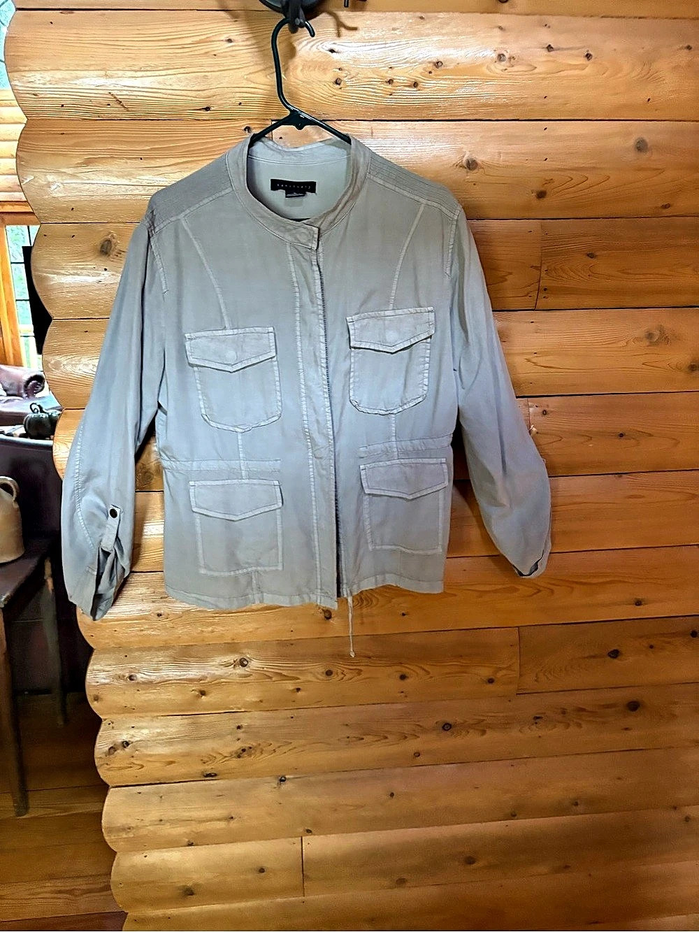 Sanctuary Utility Jacket in Gray Size XL